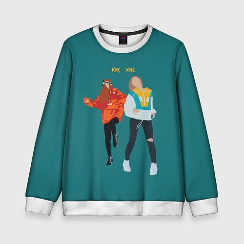 Детский свитшот Кис-кис / 3D-Белый – фото 1