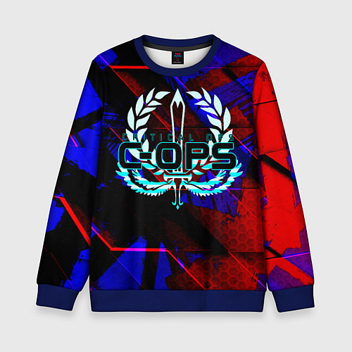 Детский свитшот C-OPS / 3D-Синий – фото 1