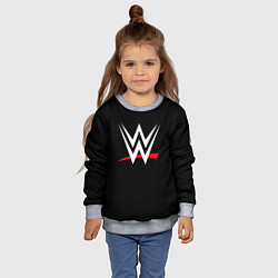 Свитшот детский WWE, цвет: 3D-меланж — фото 2
