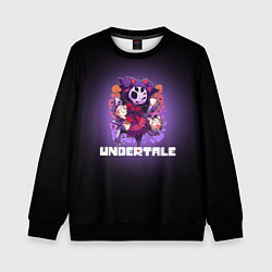 Свитшот детский UNDERTALE, цвет: 3D-черный