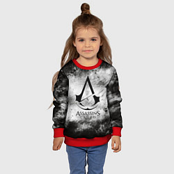 Свитшот детский Assassin’s Creed, цвет: 3D-красный — фото 2