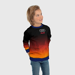 Свитшот детский AUDI, цвет: 3D-синий — фото 2
