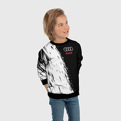 Свитшот детский AUDI, цвет: 3D-черный — фото 2