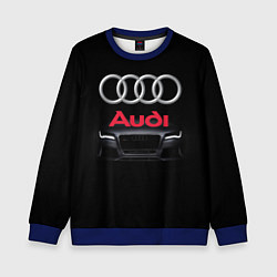 Свитшот детский AUDI, цвет: 3D-синий