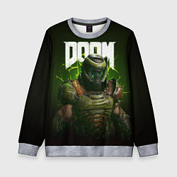 Свитшот детский Doom Eternal, цвет: 3D-меланж