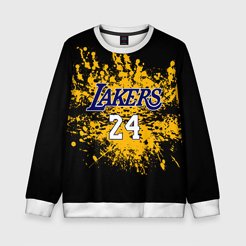 Детский свитшот Kobe Bryant / 3D-Белый – фото 1