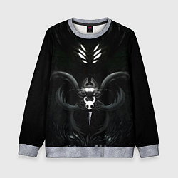 Свитшот детский Hollow Knight, цвет: 3D-меланж