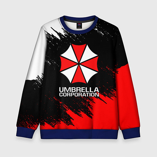 Детский свитшот UMBRELLA CORP / 3D-Синий – фото 1