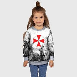 Свитшот детский UMBRELLA CORP, цвет: 3D-меланж — фото 2