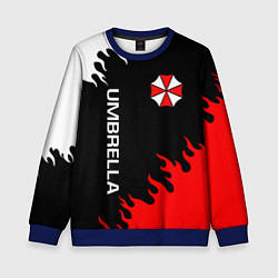 Свитшот детский UMBRELLA CORP, цвет: 3D-синий