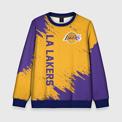 Свитшот детский LA LAKERS, цвет: 3D-синий