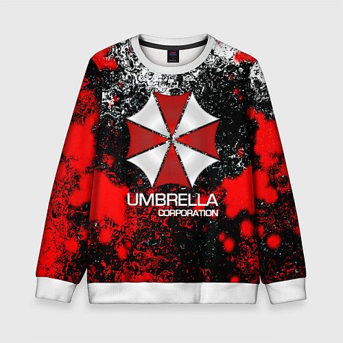 Детский свитшот UMBRELLA CORP / 3D-Белый – фото 1