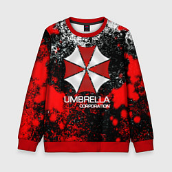 Свитшот детский UMBRELLA CORP, цвет: 3D-красный