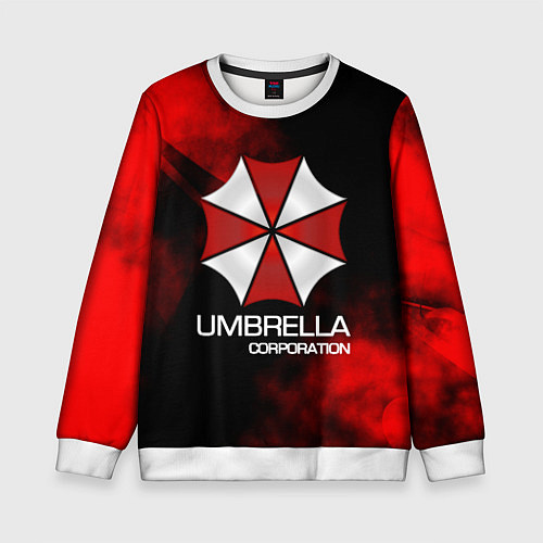 Детский свитшот UMBRELLA CORP / 3D-Белый – фото 1