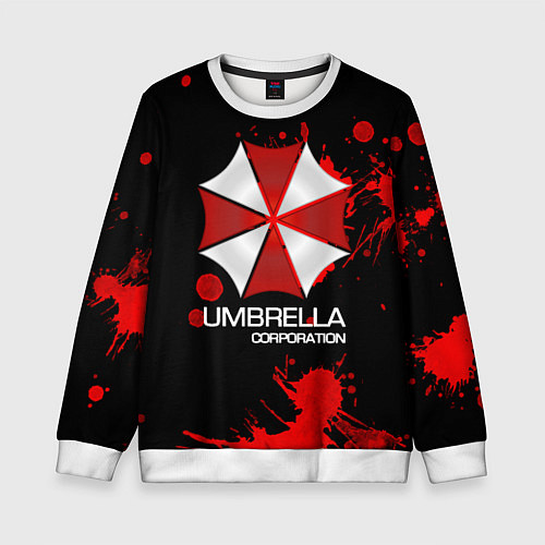 Детский свитшот UMBRELLA CORP / 3D-Белый – фото 1