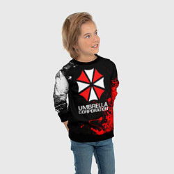 Свитшот детский UMBRELLA CORPORATION, цвет: 3D-черный — фото 2