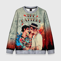 Свитшот детский THE HATTERS, цвет: 3D-меланж