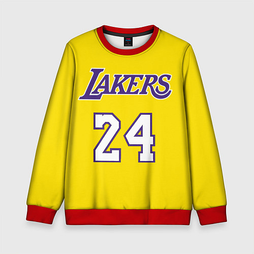 Детский свитшот Kobe Bryant 24 / 3D-Красный – фото 1