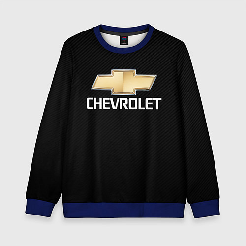 Детский свитшот CHEVROLET / 3D-Синий – фото 1