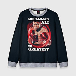 Свитшот детский Muhammad Ali, цвет: 3D-меланж