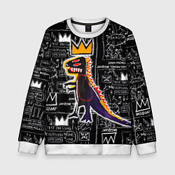 Детский свитшот Динозавр в короне от Баския