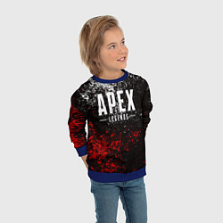 Свитшот детский APEX LEGENDS, цвет: 3D-синий — фото 2