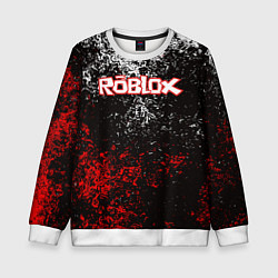 Свитшот детский ROBLOX, цвет: 3D-белый