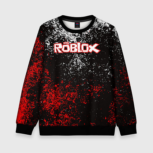 Детский свитшот ROBLOX / 3D-Черный – фото 1