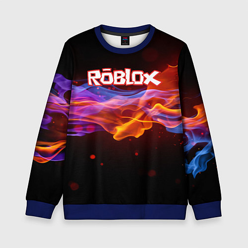 Детский свитшот ROBLOX / 3D-Синий – фото 1