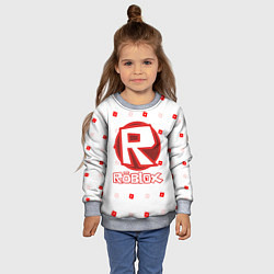 Свитшот детский ROBLOX, цвет: 3D-меланж — фото 2