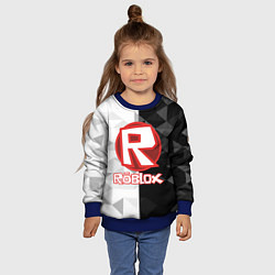 Свитшот детский ROBLOX, цвет: 3D-синий — фото 2