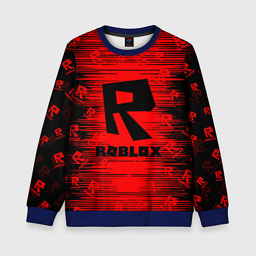 Детский свитшот Roblox / 3D-Синий – фото 1