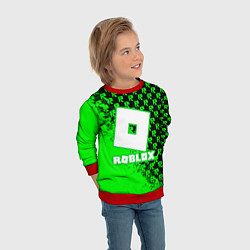 Свитшот детский Roblox, цвет: 3D-красный — фото 2