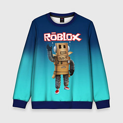 Свитшот детский ROBLOX, цвет: 3D-синий