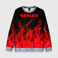 Свитшот детский ROBLOX, цвет: 3D-меланж