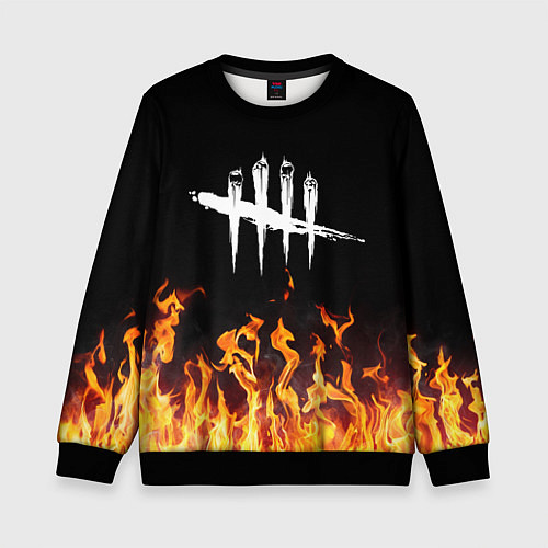 Детский свитшот DEAD BY DAYLIGHT / 3D-Черный – фото 1