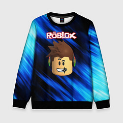 Свитшот детский ROBLOX, цвет: 3D-черный