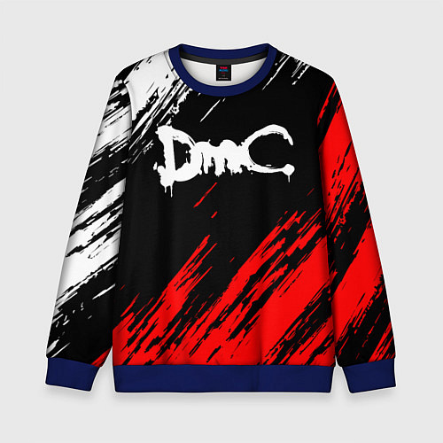 Детский свитшот DEVIL MAY CRY DMC / 3D-Синий – фото 1