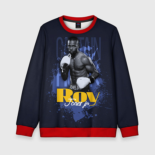 Детский свитшот Roy Jones / 3D-Красный – фото 1