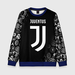 Свитшот детский JUVENTUS, цвет: 3D-синий