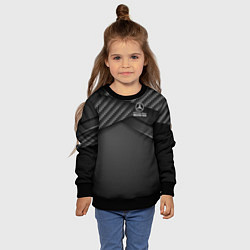 Свитшот детский Mercedes-AMG, цвет: 3D-черный — фото 2