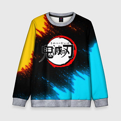 Детский свитшот KIMETSU NO YAIBA