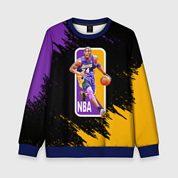 Свитшот детский LA LAKERS KOBE BRYANT, цвет: 3D-синий