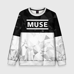 Свитшот детский Muse, цвет: 3D-белый