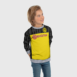 Свитшот детский Sancho home UEFA 19-20, цвет: 3D-меланж — фото 2