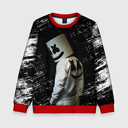 Свитшот детский Marshmello, цвет: 3D-красный
