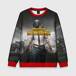 Свитшот детский PUBG, цвет: 3D-красный