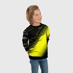 Свитшот детский Bona Fide Одежда для фитнеcа, цвет: 3D-черный — фото 2
