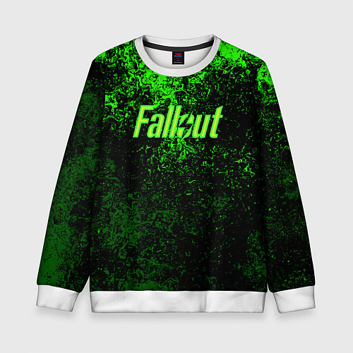 Детский свитшот FALLOUT / 3D-Белый – фото 1