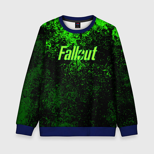 Детский свитшот FALLOUT / 3D-Синий – фото 1